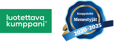 Luotettava kumppani, Kauppalehti menestyjät 2020-2025